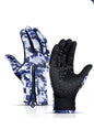 Winter Gloves Touch Screen Riding Motorcycle Sliding Waterproof Sports Gloves With Fleece